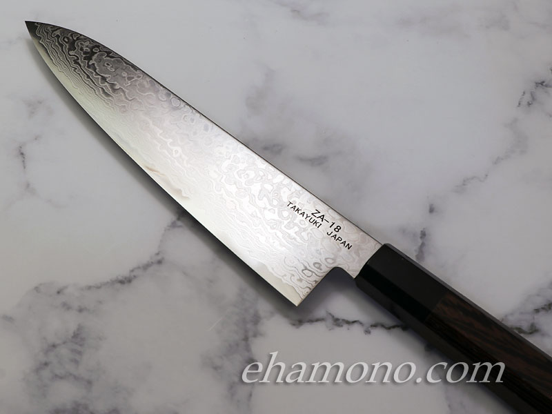 ZA18ダマスカス コバルト鋼【銀河】 和牛刀210
