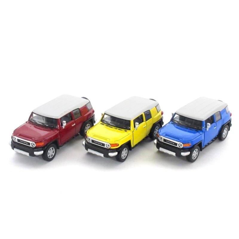 KiNSMART ミニカー 1:36 トヨタ FJクルーザー 3色アソート No.201-611