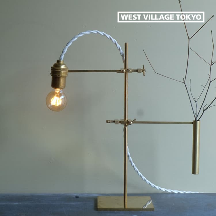 クリップライト台座 BRANCH Brass Stand 30 60 ブランチ ブラス