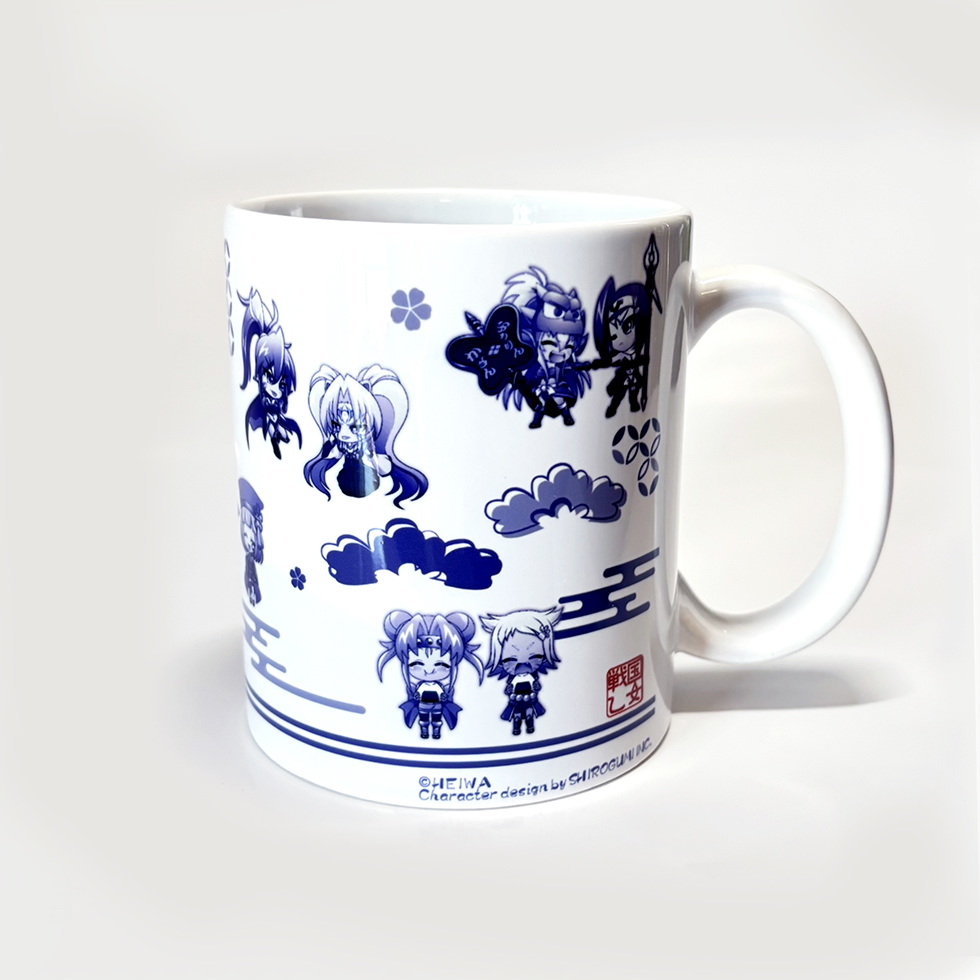 戦国乙女 マグカップ【ちびキャラ】 | キュイン萌ーる