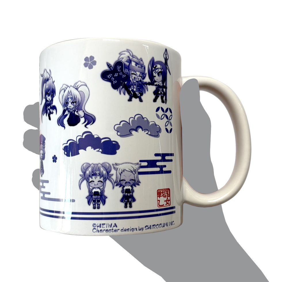 戦国乙女 マグカップ【ちびキャラ】 | キュイン萌ーる
