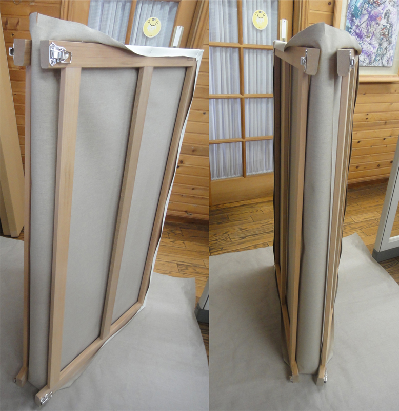 キャリーバック（2分割・二つ折り木枠とパネル用） - マルオカ工業