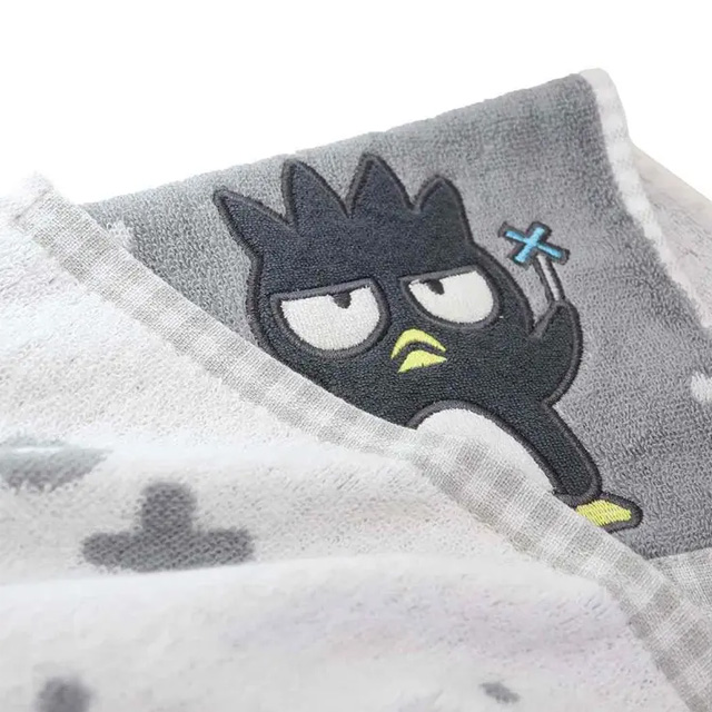 サンリオ バッドばつ丸 キュートばつ丸 キャリー/フェイスタオル