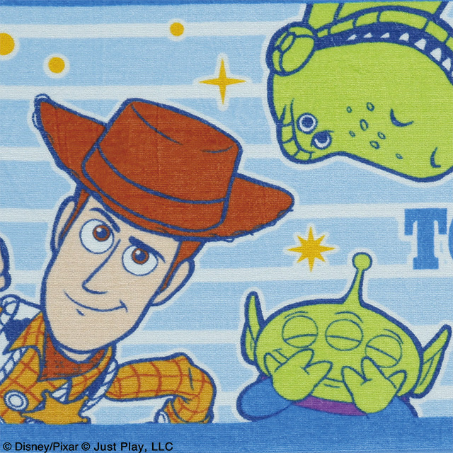 ディズニー トイストーリー プレザントブルー ジュニア用 バスタオル