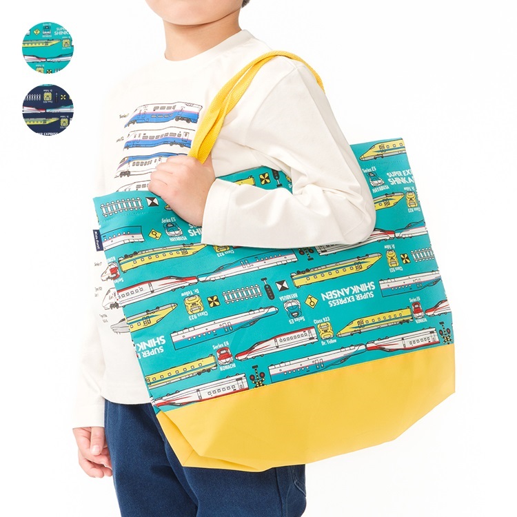 JR新幹線電車柄レッスンバッグ バッグ｜子供服・ベビー服の通販は