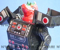 丸善商店 （メタルハウス）日本製ブリキ商品 No.2 怪獣ロボット（黒