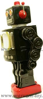 丸善商店 （メタルハウス）日本製ブリキ商品 No.9 TVロボット（黒