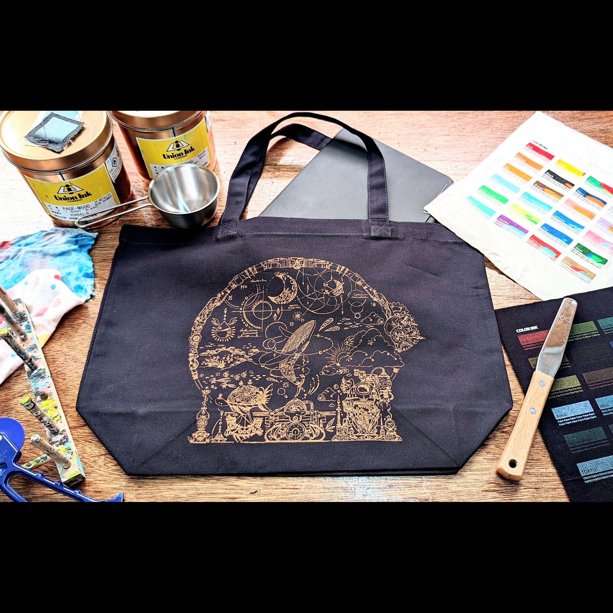 防衛雲製造機のトートバッグ – 宙フェス夜市