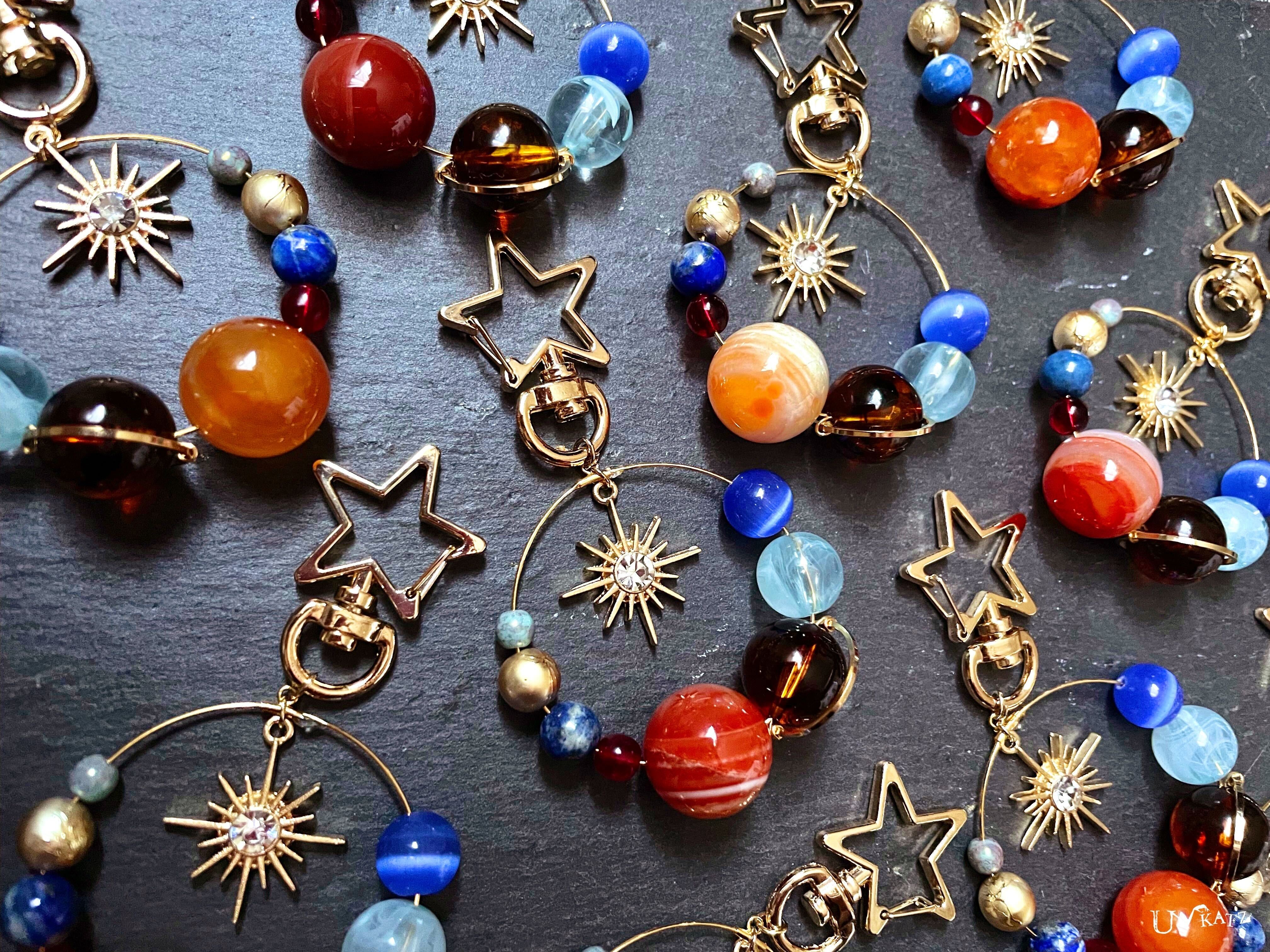 太陽系の八惑星バッグチャーム – 宙フェス夜市