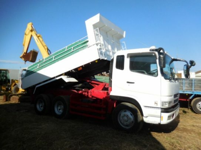三菱ふそう スーパーグレート 大型 土砂ダンプ PJ-FV50JX (6589)｜中古