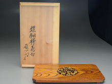 木漆工芸家、小島雄四郎さんの棗 木漆工芸家、小島雄四郎さんの棗 木漆