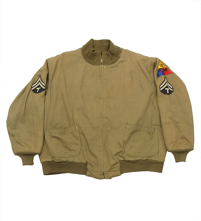 WWII 実物 US Army タンカース ジャケット、初期型(パッチポケモデル