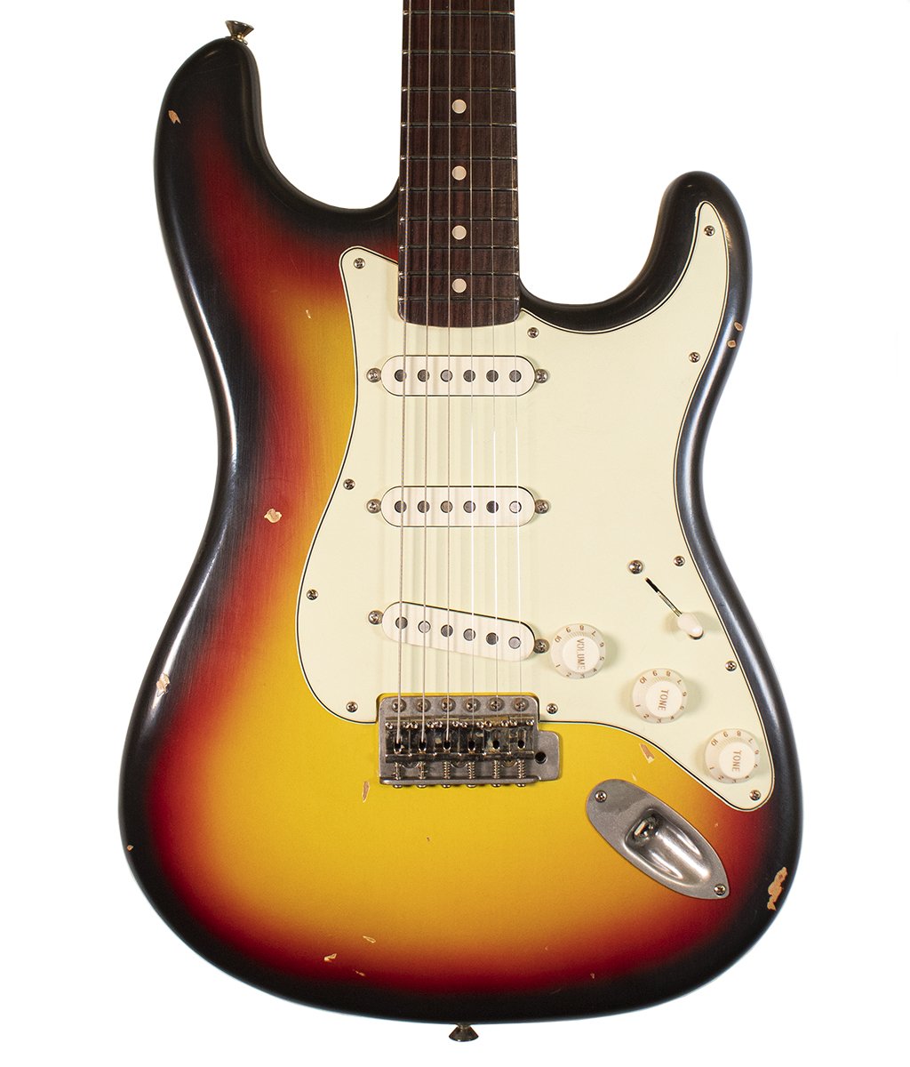 Nash S-63 3 Tone Burst Electric Guitar - Light Aging - Matt's