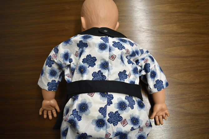 赤ちゃん専用の腹掛【スタイ式腹掛】の使い方と特徴 - 粋に祭りに参加