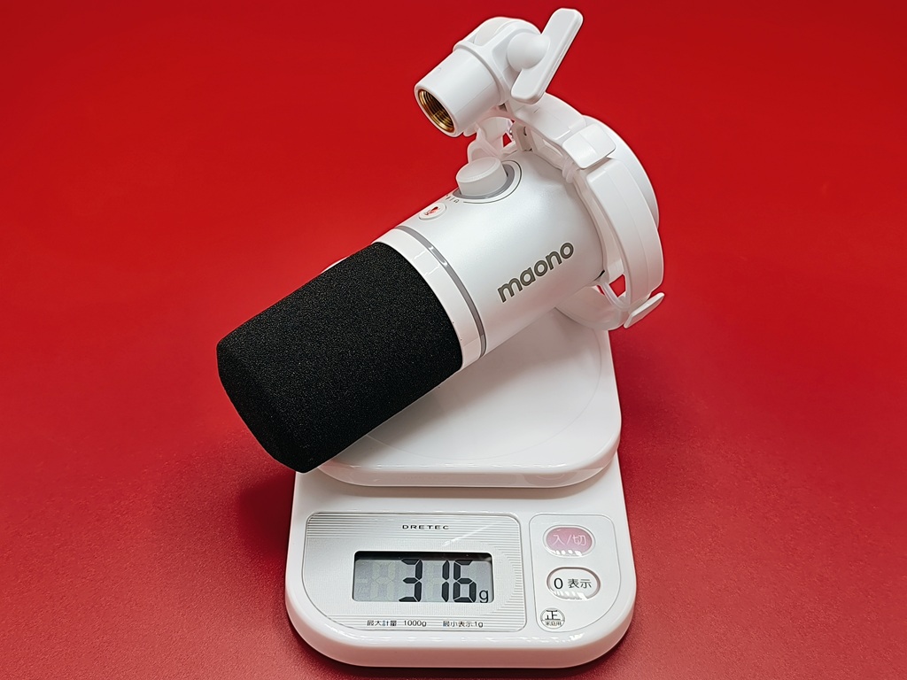 maono PD200XS ダイナミックマイク「マイクアーム付き」USB接続とXLR