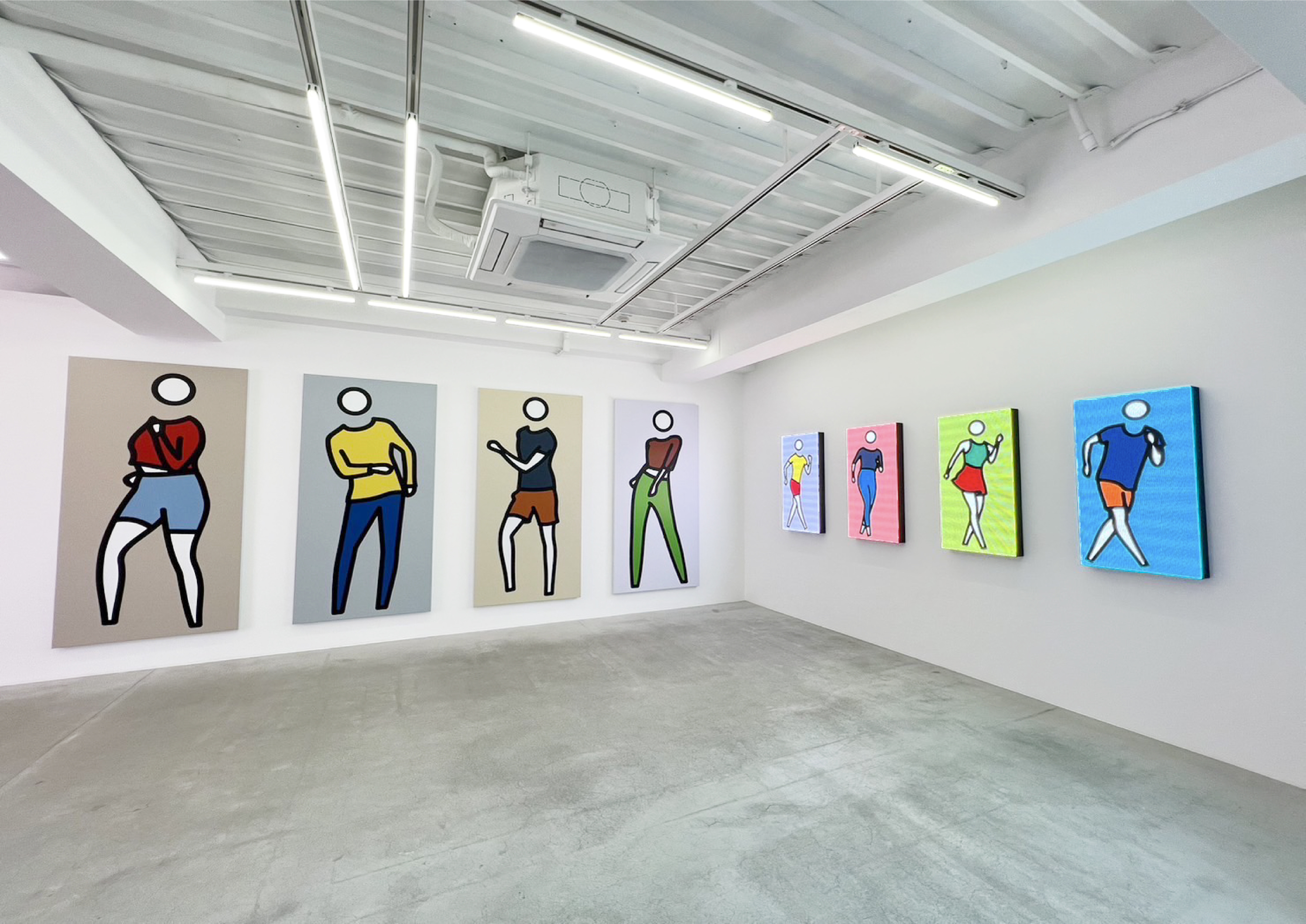 ジュリアン・オピー at MAHO KUBOTA GALLERY