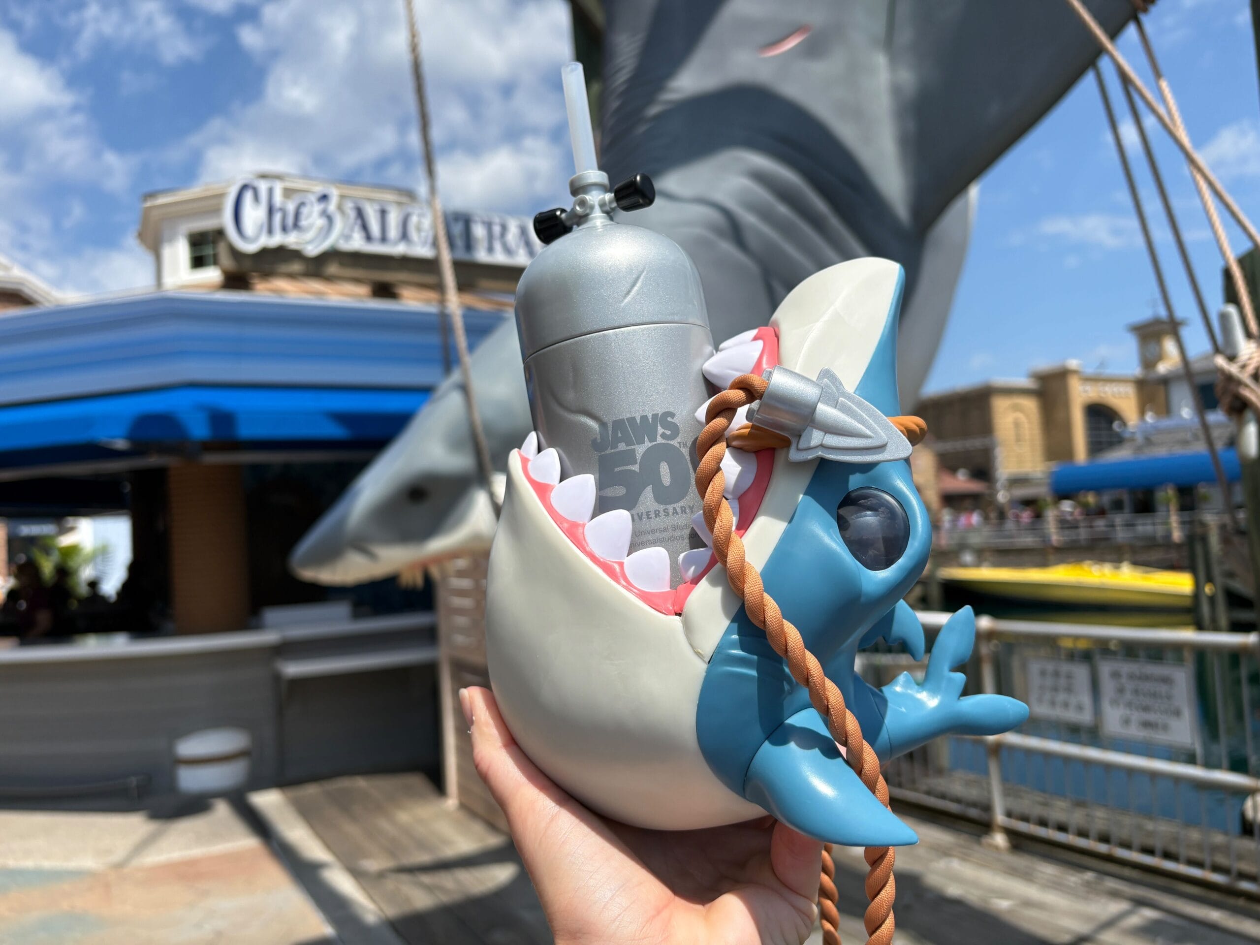 Jaws' 50th Anniversary Sipper Now Available at Universal Orlando
