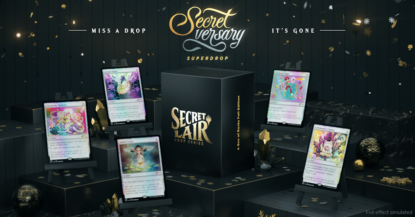 Announcing Secret Lair's Secretversary Superdrop | MAGIC: THE