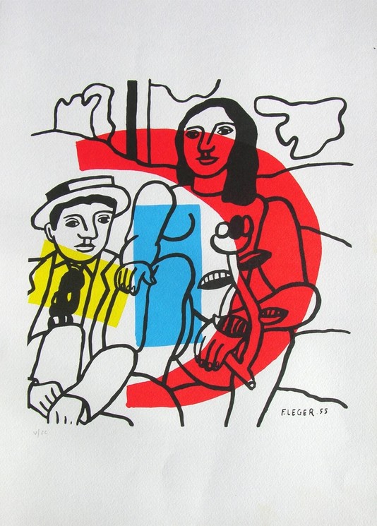▷ Festival by Fernand Léger, 1979 | Lithographs | Artsper