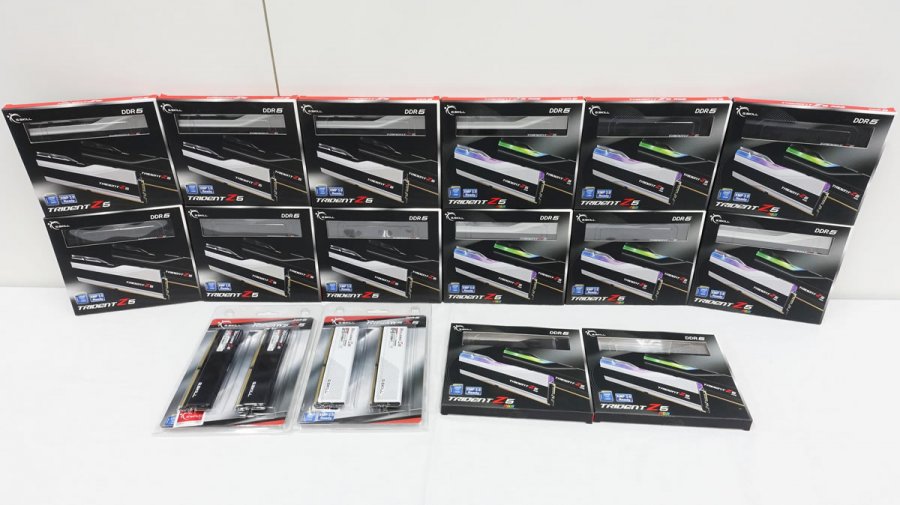 G.SkillのDDR5フラグシップシリーズ「Trident Z5」と「Trident Z5 RGB