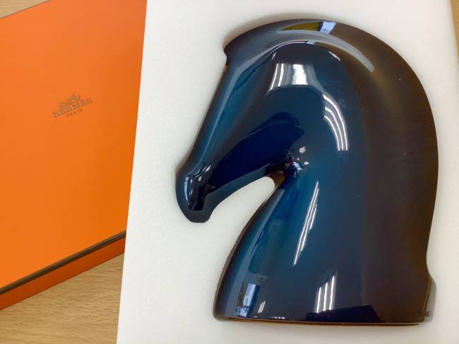 エルメス サマルカンド ペーパーウェイト 未使用 箱付き エルメス