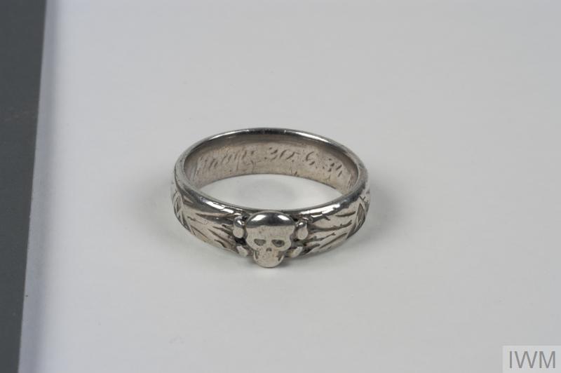 ring, SS 'Death's Head' (Totenkopfring der SS) | Imperial War Museums