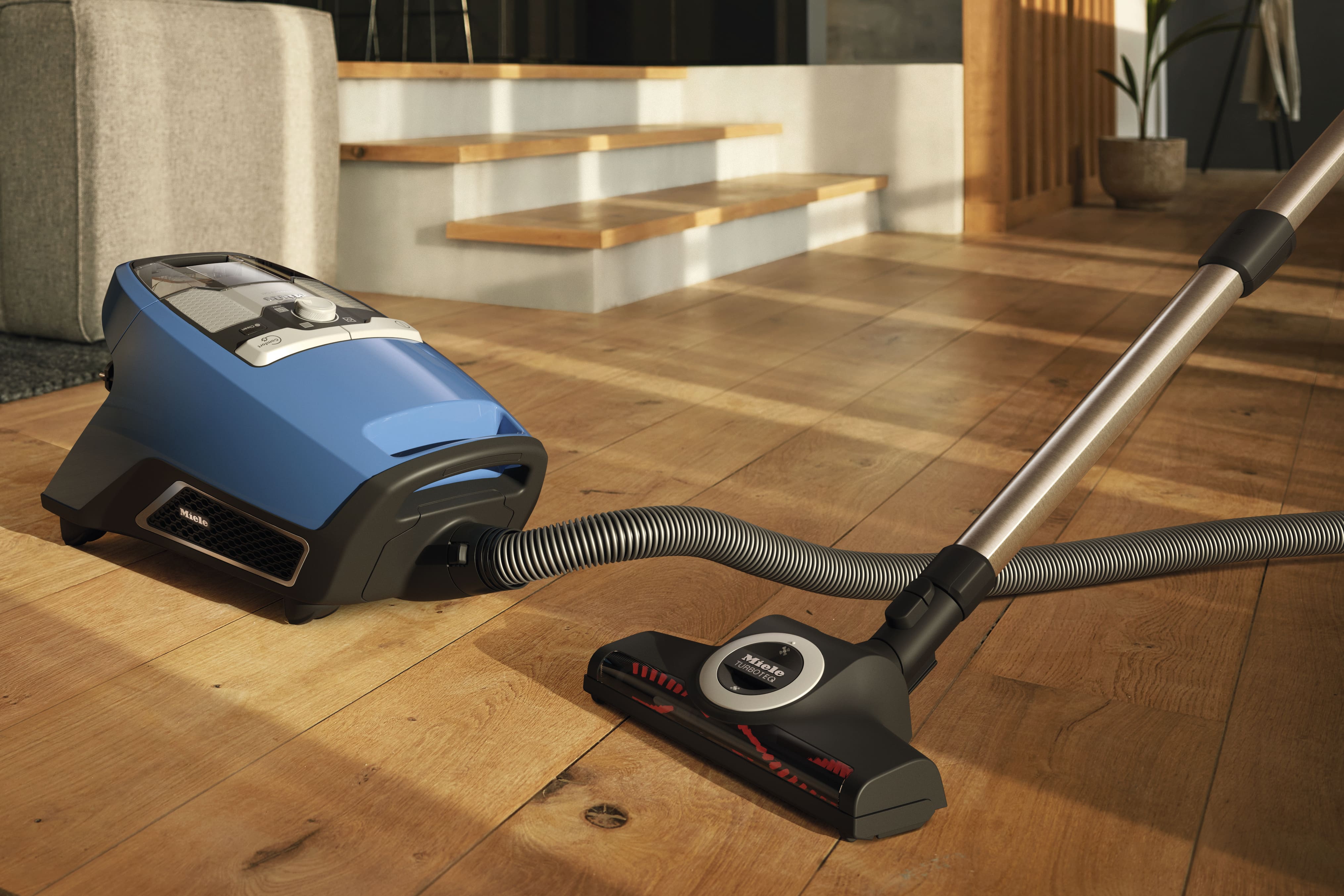 Miele - Blizzard CX1 TurboTeam PowerLine Tech blue – Vacuum cleaners