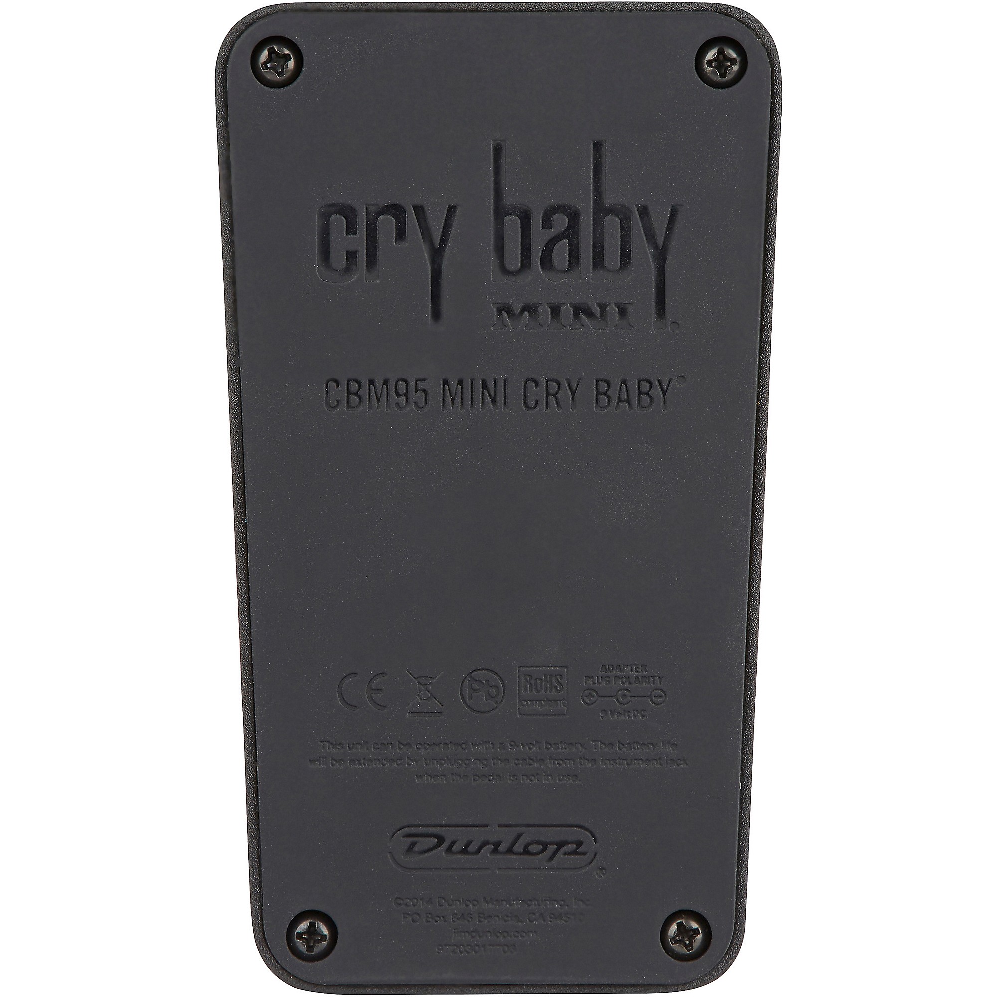 Dunlop CBM95 Cry Baby Mini Wah Effects Pedal | Music & Arts