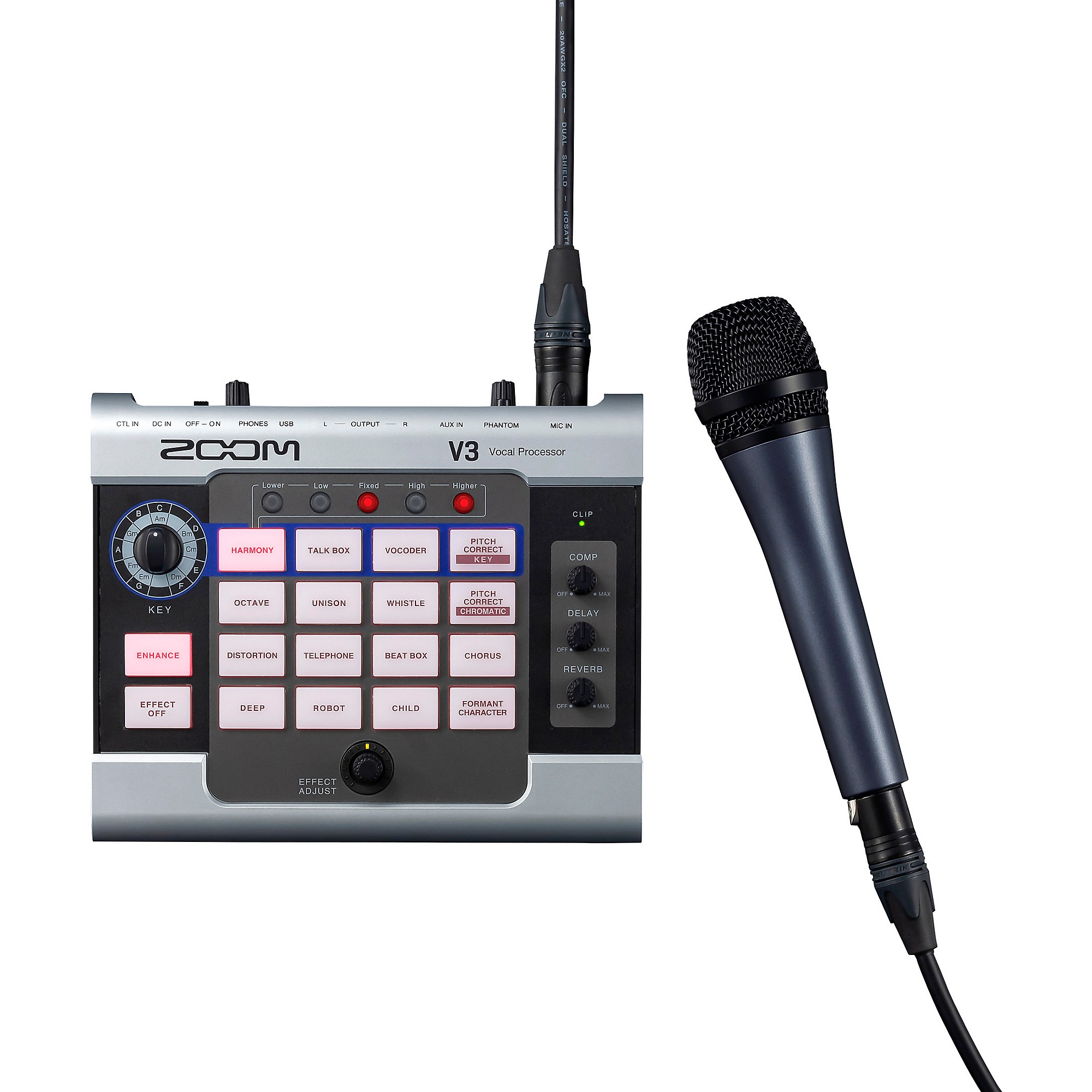 Zoom V3 Vocal Processor | Music & Arts