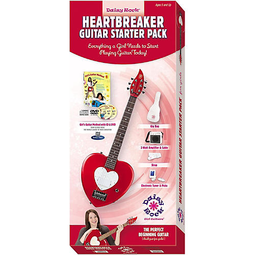Daisy Rock Heartbreaker Short-Scale Electric Guitar Starter Pack