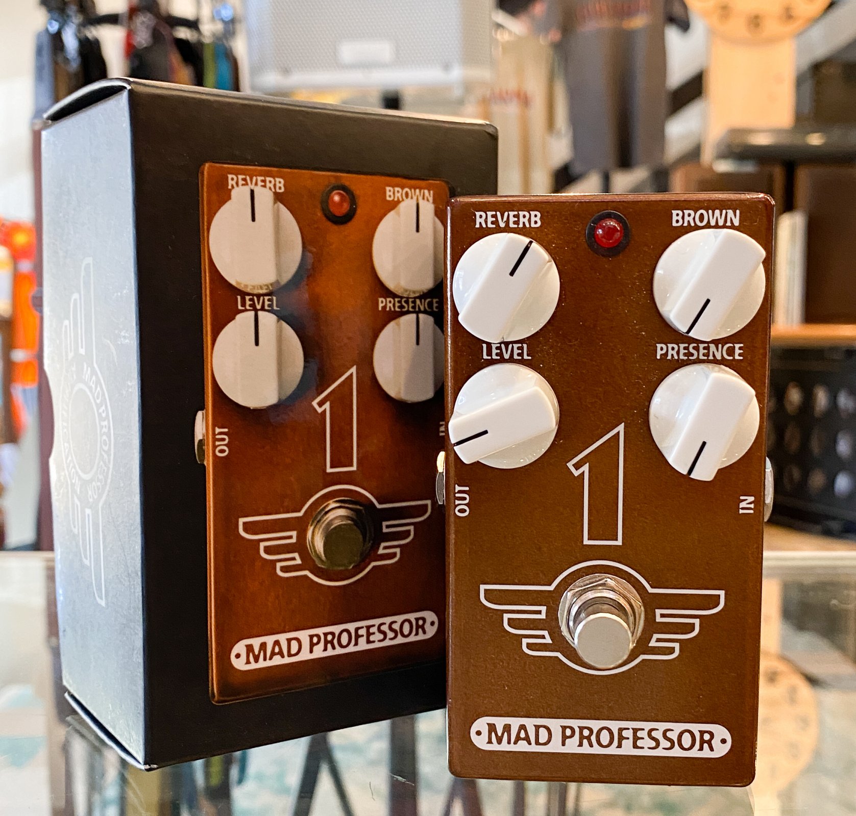 Mad Professor 1 Distortion/reverb pedal