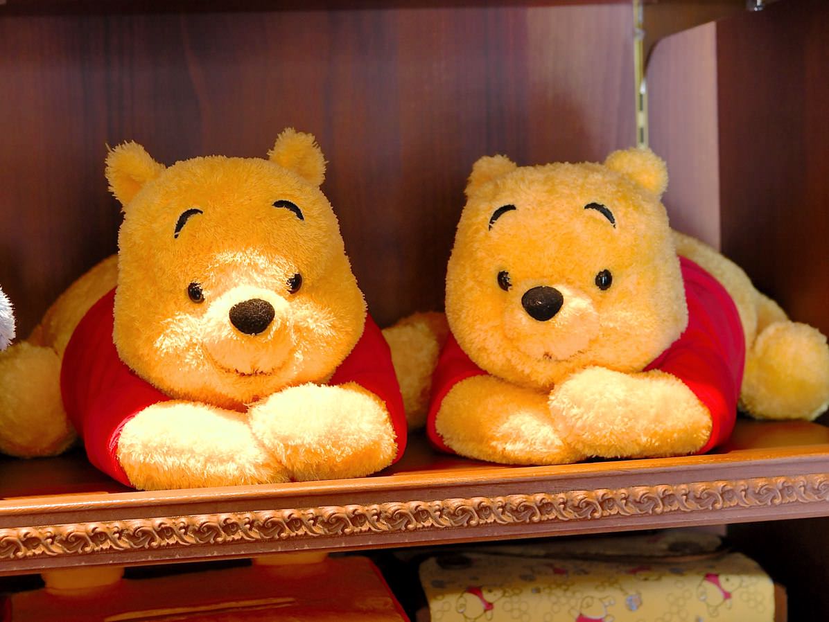 プーさん・スティッチ・サリーのぬいぐるみ風☆東京ディズニーランド