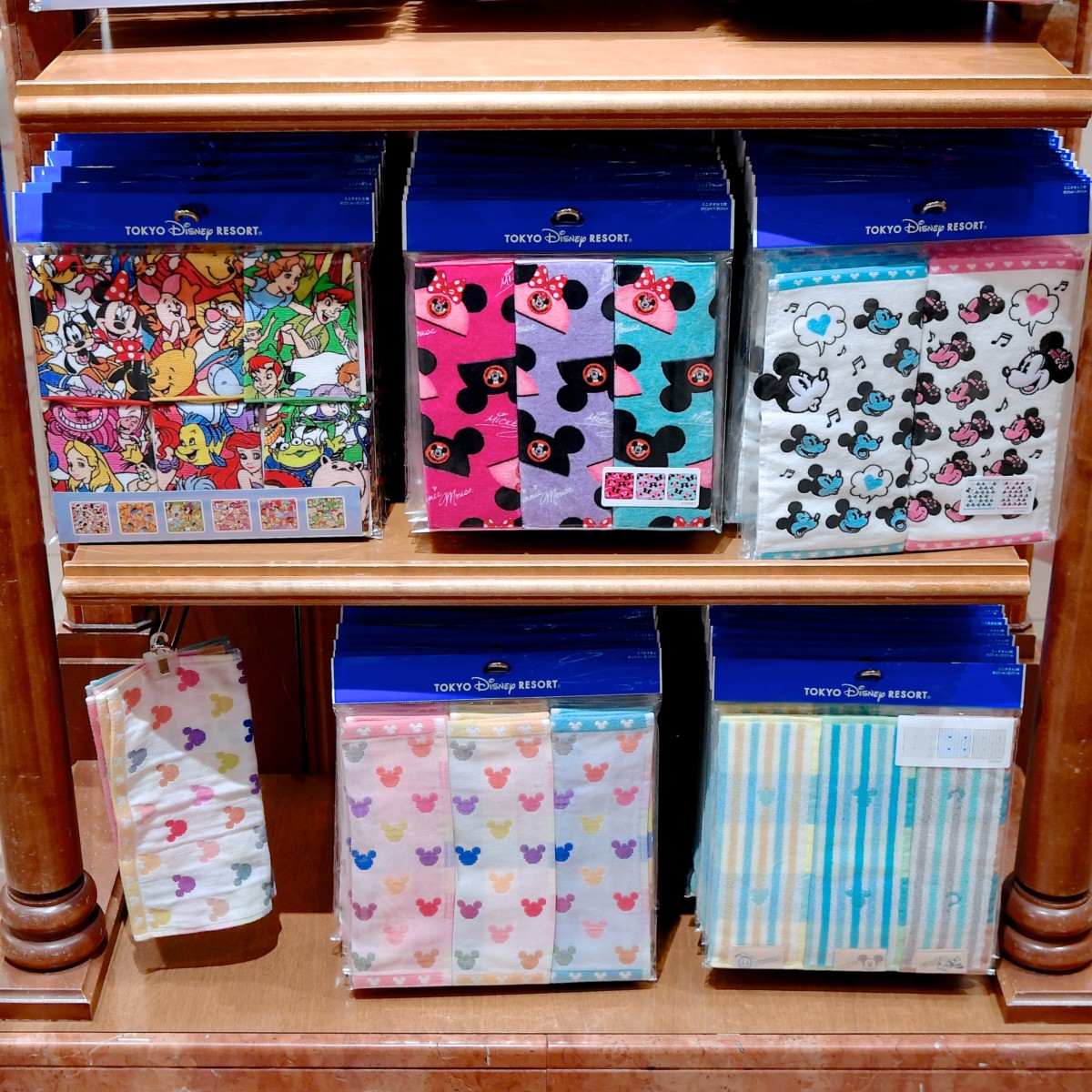 普段使いにもお土産にも！東京ディズニーランド タオルセット -