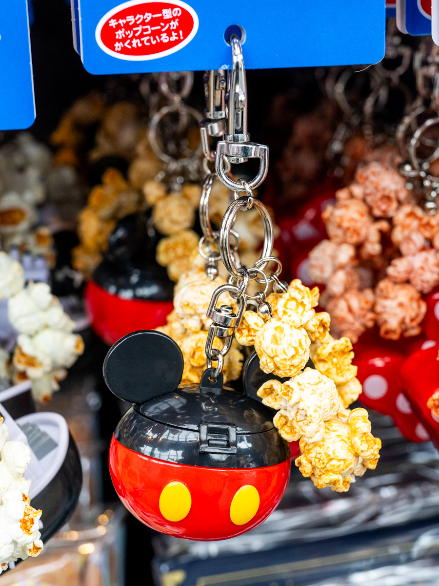 懐かしデザインも！東京ディズニーランド ポップコーンバケットキー