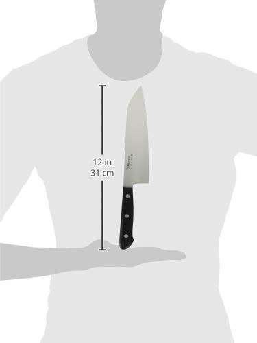 Amazon｜ミソノ(Misono) モリブデン鋼 三徳庖丁(ツバナシ) No.681/18cm