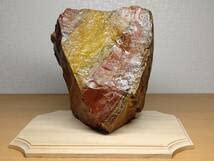 Amazon.co.jp: 北海道2.1kg ジャスパー 錦紅石 錦石 原石 碧玉 赤石