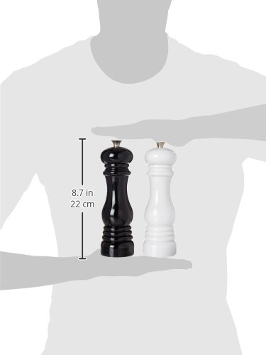 Amazon | Le Creuset ソルトアンドペッパーミルセット 各8インチ x 2 1