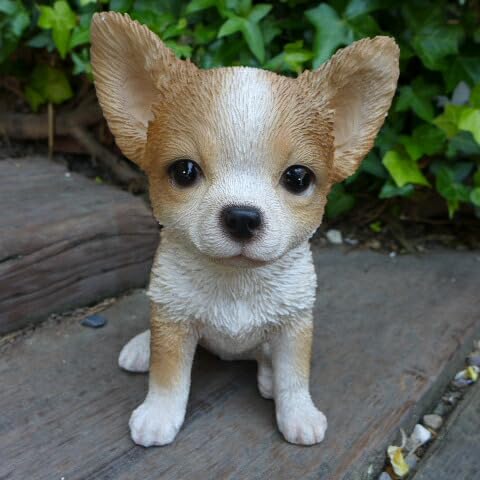 Amazon.co.jp: 犬の置物 チワワ いぬ イヌ 動物 T14063 ちわわ