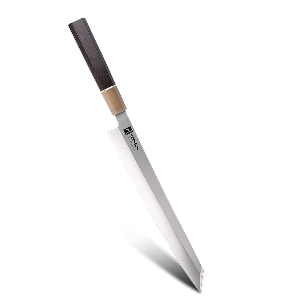 Amazon | KEENSUN 包丁 切付包丁 刺身包丁 刃渡り270mm ステンレス鋼