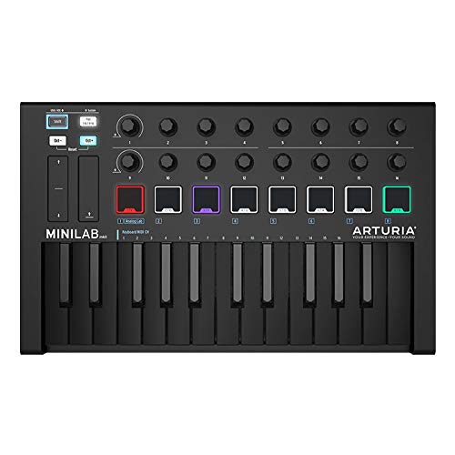 Amazon | ARTURIA MiniLab MkII (Deep Black) 限定カラー MIDI