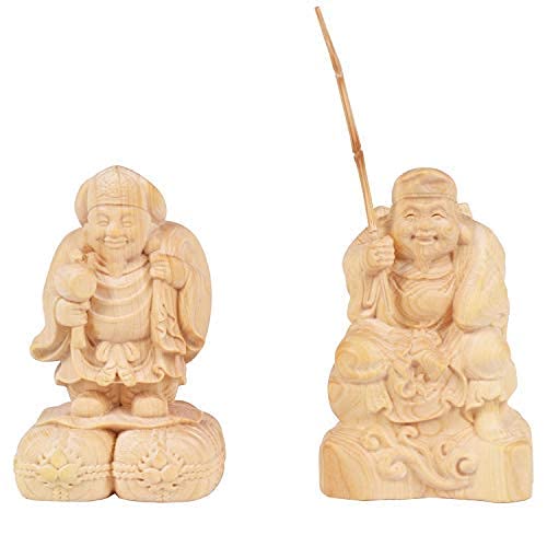 Amazon｜柘植木彫り 仏様 木彫 彫刻工芸品 手芸品 収蔵品 装飾品 仏像