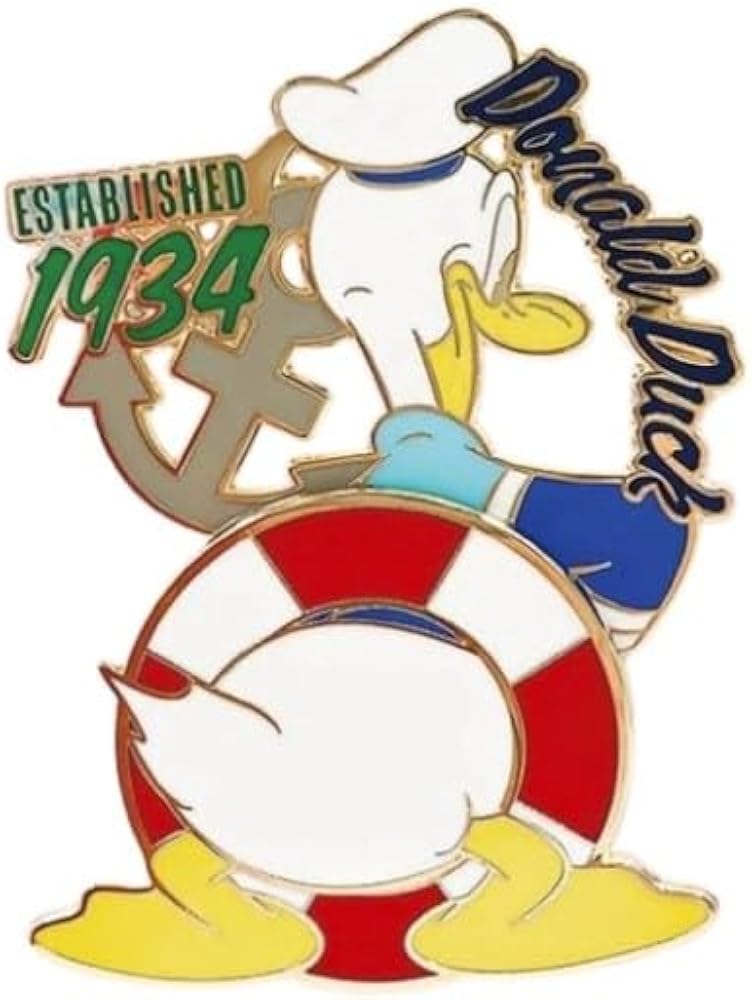 Amazon.co.jp: ドナルドダックおしり コレクションピンバッジ : おもちゃ