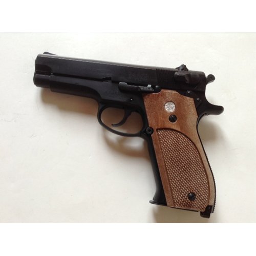 Amazon | S&W M39 HW ブラック/黒染め（発火式モデルガン/完成品