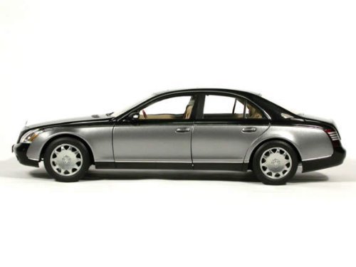 Amazon.co.jp: AUTOart 1/18 マイバッハ 57 (ブラック・グレー) 完成品