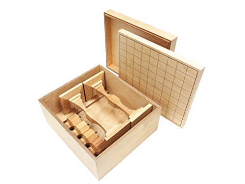 Amazon | 将棋盤（フタ付）足付き-駒台付（収納可能タイプ） | 将棋