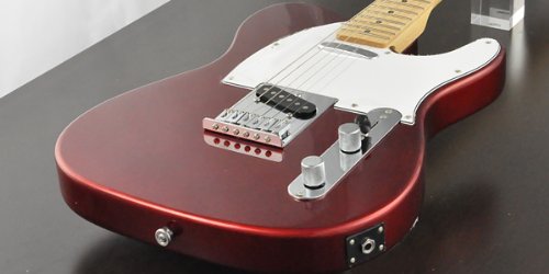 Amazon | PLAYTECH エレキギター TL-250 METALLIC RED Maple