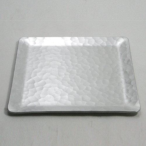 Amazon | 鍛金工房WESTSIDE33 京都の名工 寺地茂 作 アルミ角皿 20cm