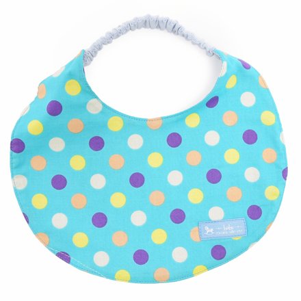 ☆ピンクマーカーたて×水色キャンディ☆ ハンドメイドリバーシブルスタイ