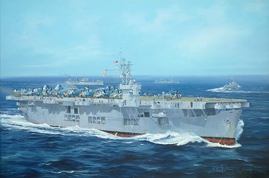 Amazon.com: Trumpeter 1:350 - USS CVE-26 Sangamon : Arts, Crafts