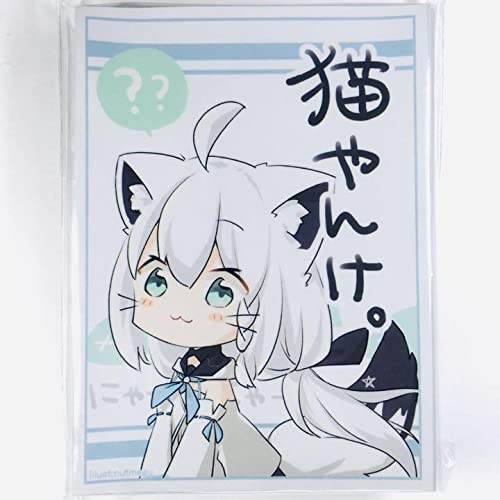 Amazon | ホロライブ SD 白上フブキ スリーブ 猫やんけ。 1期生